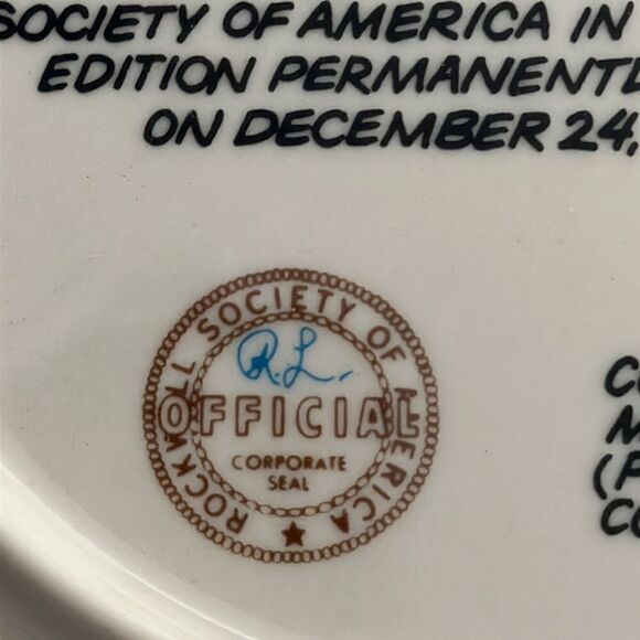 Norman Rockwell Collectable Plate - Picture 3 of 6